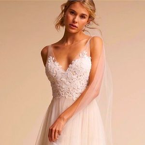 BHLDN heritage wedding dress